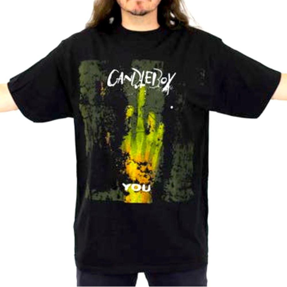 Vintage Candlebox 1990s Concert Band Tour Tee Shirt Grunge Alternative F*ck You!
